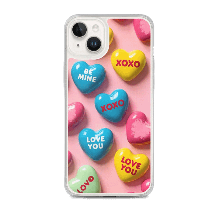 Sweetheart Messages iPhone® Clear Case product image (1)