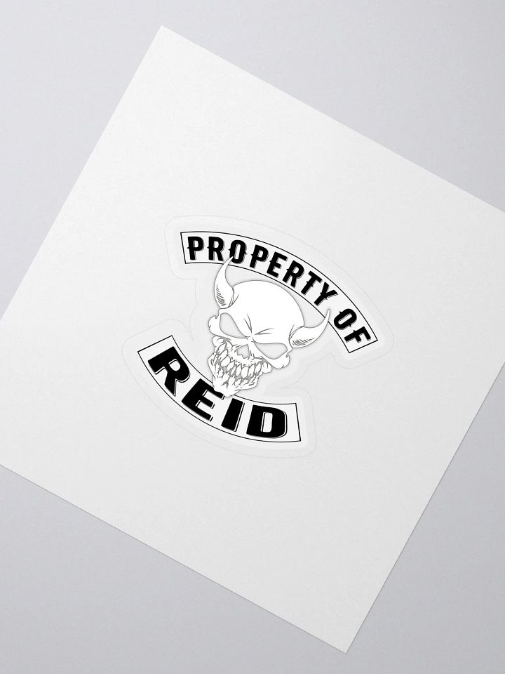 Property of Reid Sticker product image (2)