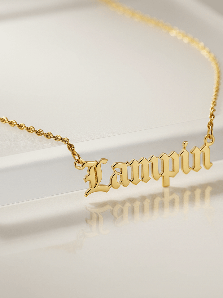 Lampin' Gold Plated Necklace product image (1)