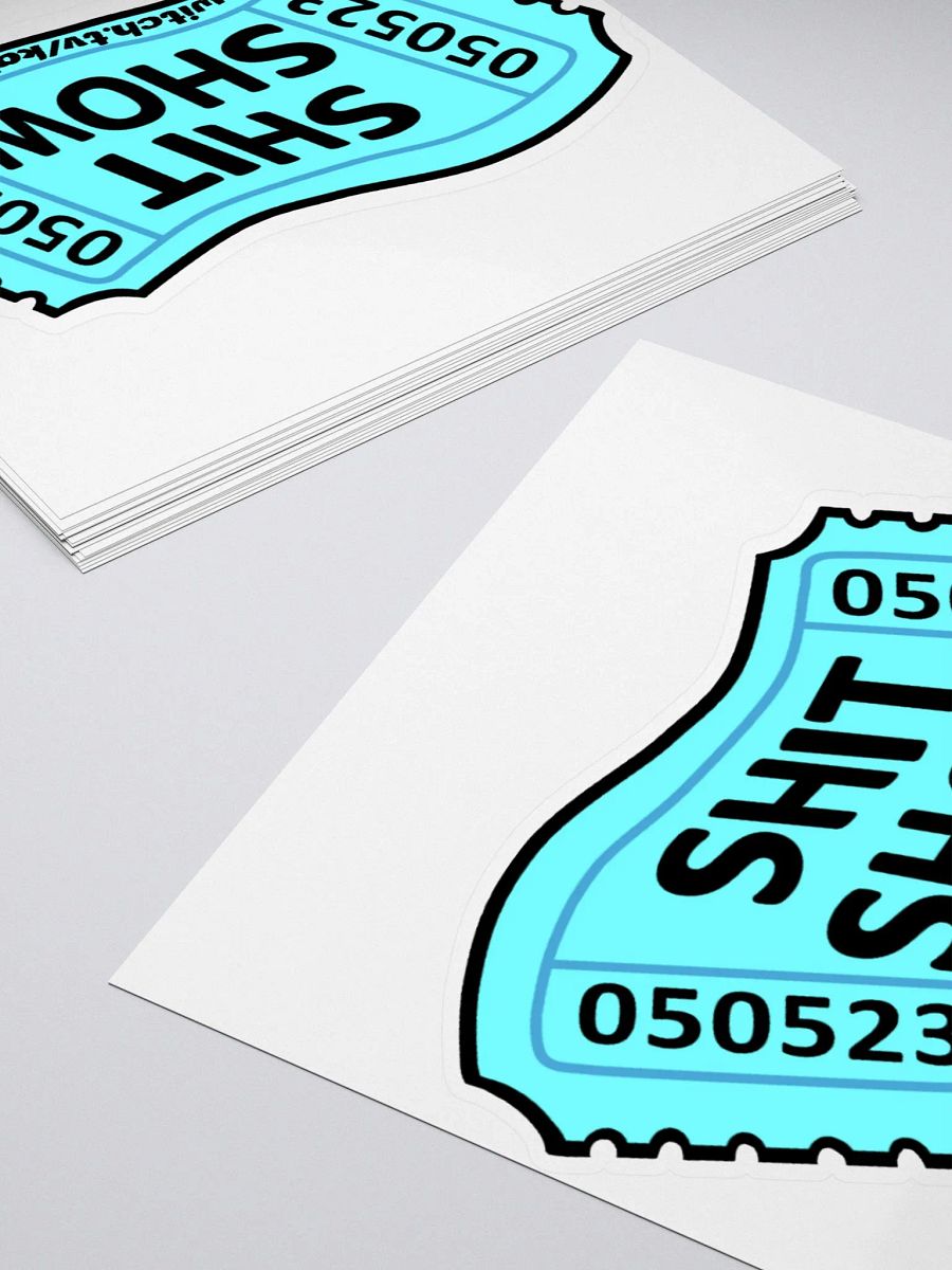 Shit Ticket Sticker product image (4)