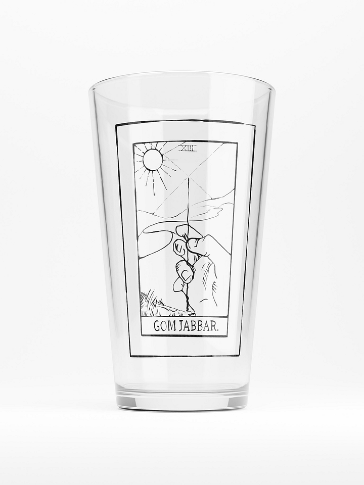 Gom Jabbar Tarot Pint Glass product image (1)