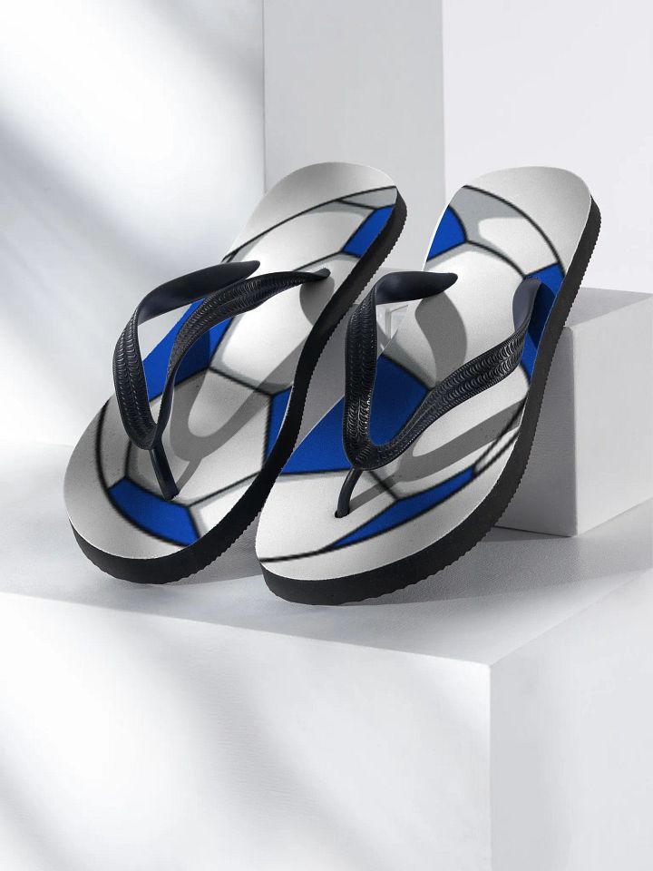 Soccer Fan Flip Flops product image (1)