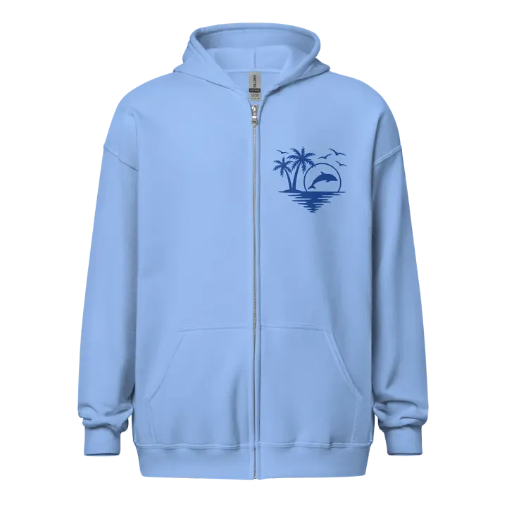 Here to Rock the Boat Zip Hoodie product image (1)