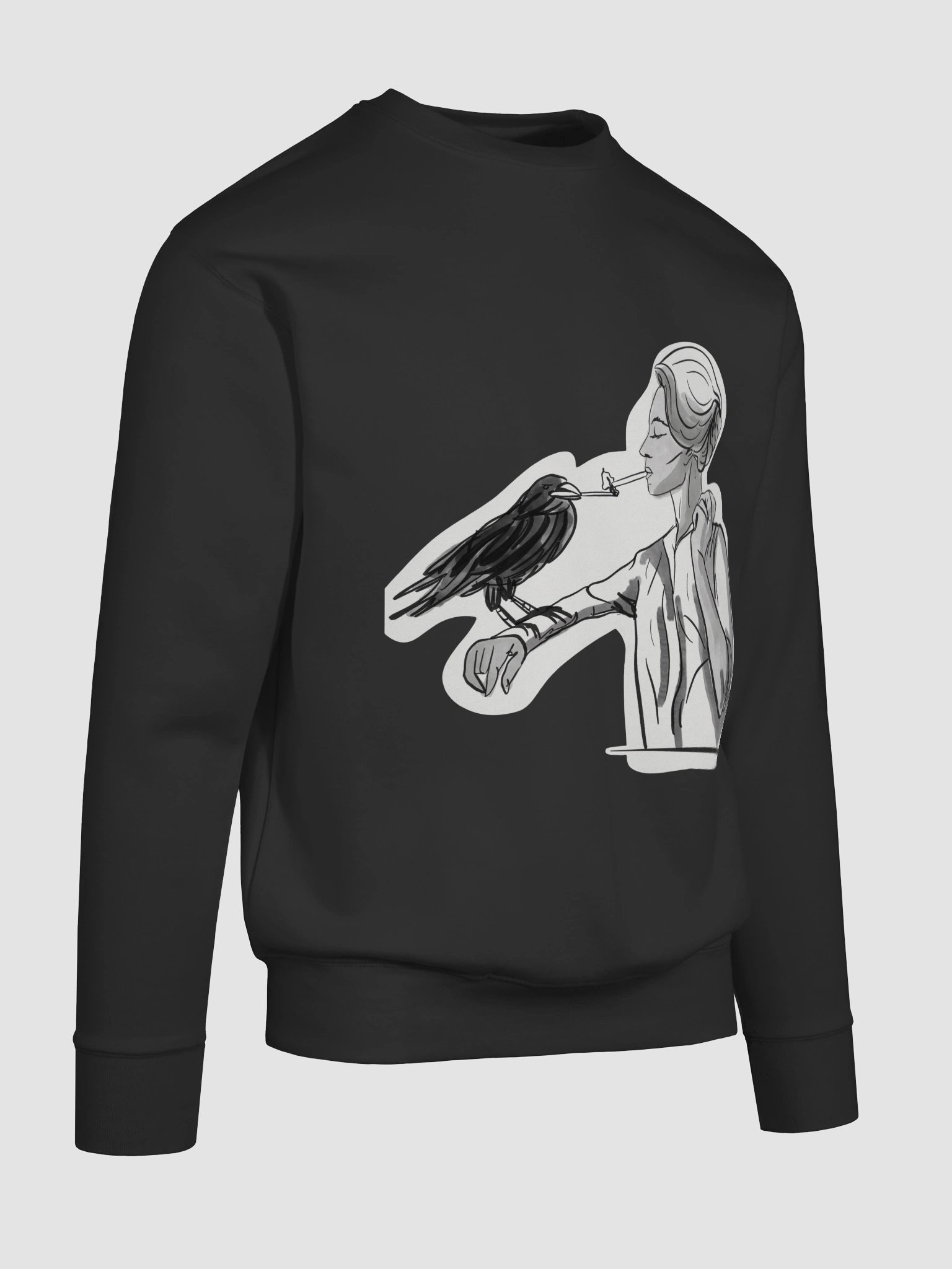 Crow's Companion Premium Sweatshirt product image (82)