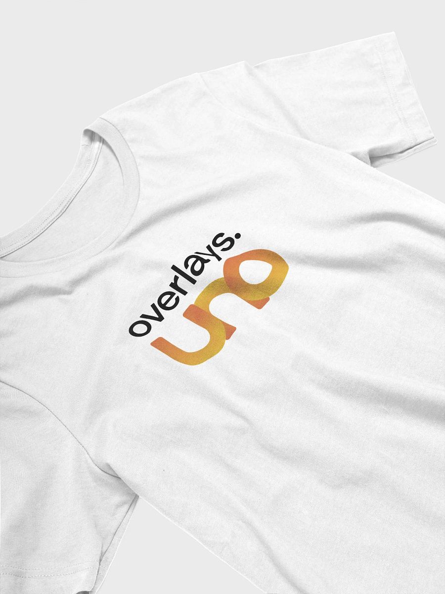 overlays.uno Stacked - Light T-Shirt product image (4)