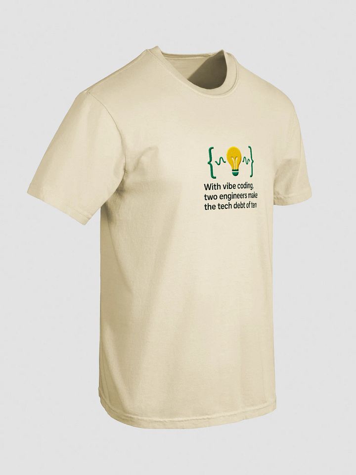 Vibe Coding: Deploy Chaos Efficiently T-Shirt product image (2)