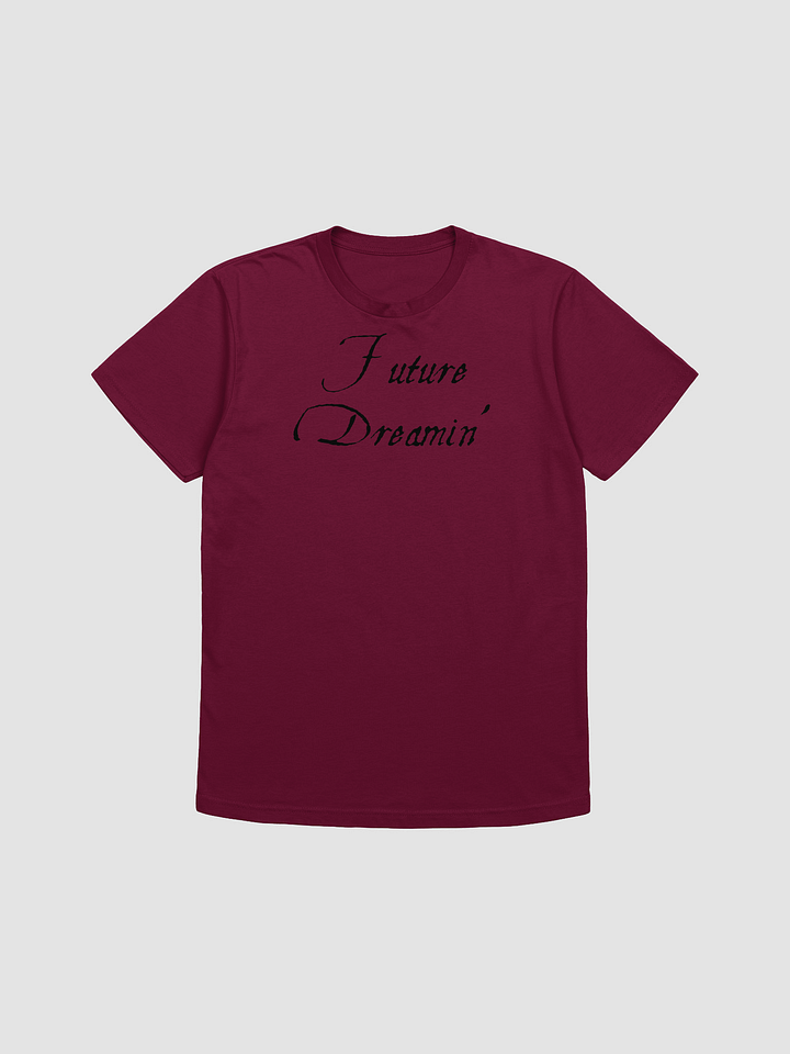 Future Dreamin' Unisex Soft T-Shirt with Black Letters | Fancy Text Merch Soft Tee product image (7)