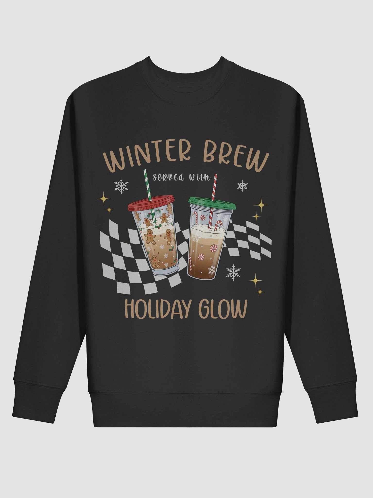 Winter Brew To Go – Festive Holiday Coffee Cup Design | Cozy Christmas Aesthetic Art product image (6)