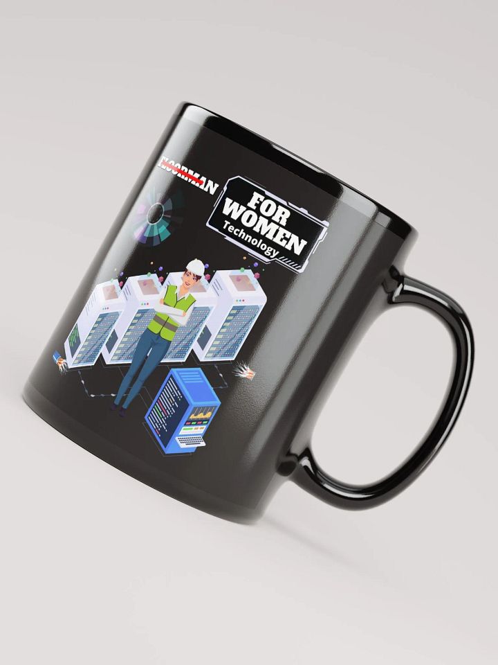 For Women Technology Black Mug product image (1)