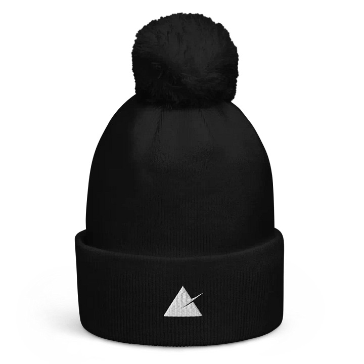 Awestruck Classic Embroidered Pom-Pom Beanie product image (1)