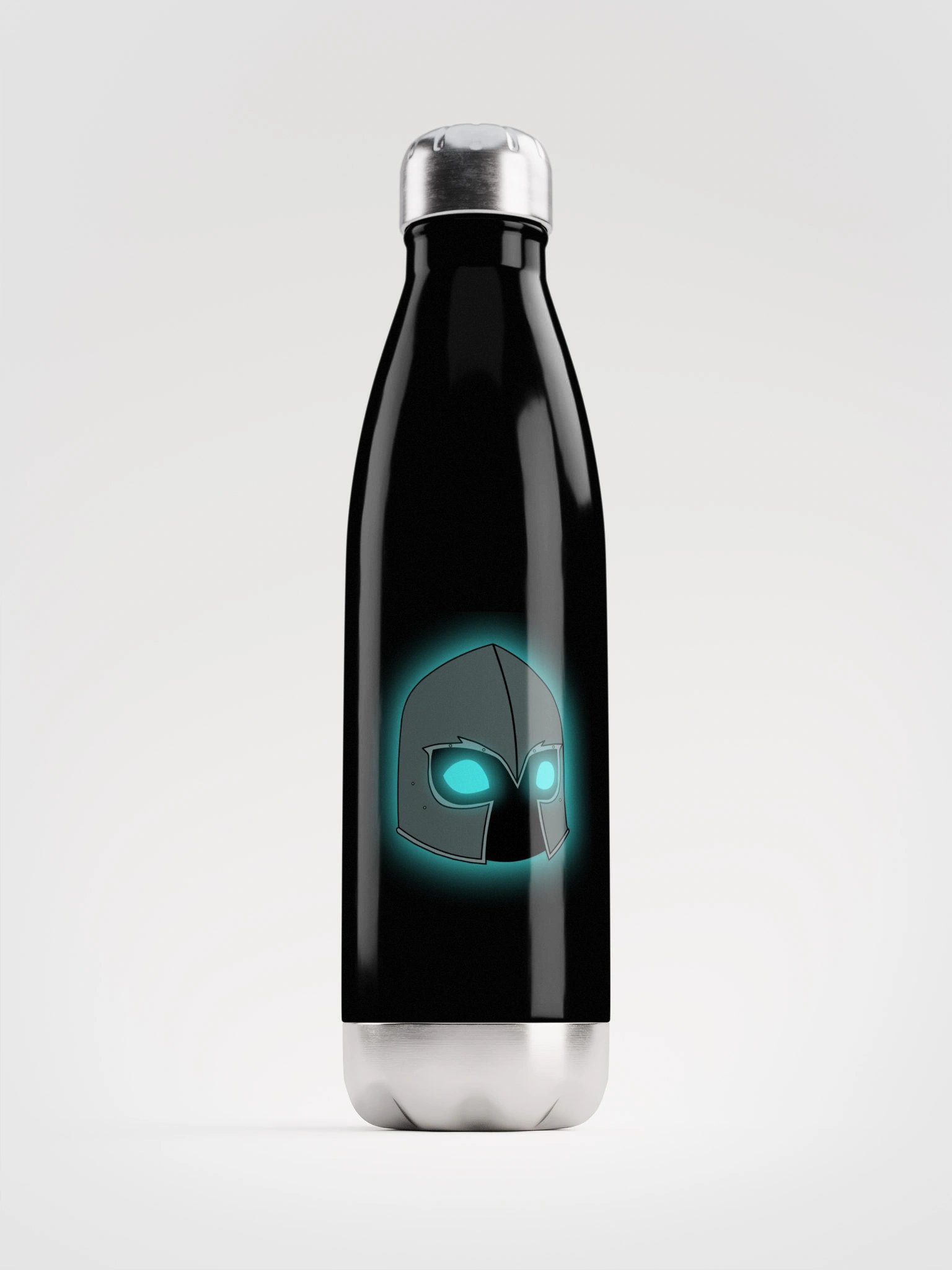Glowing Knight Stainless Steel Water Bottle product image (1)