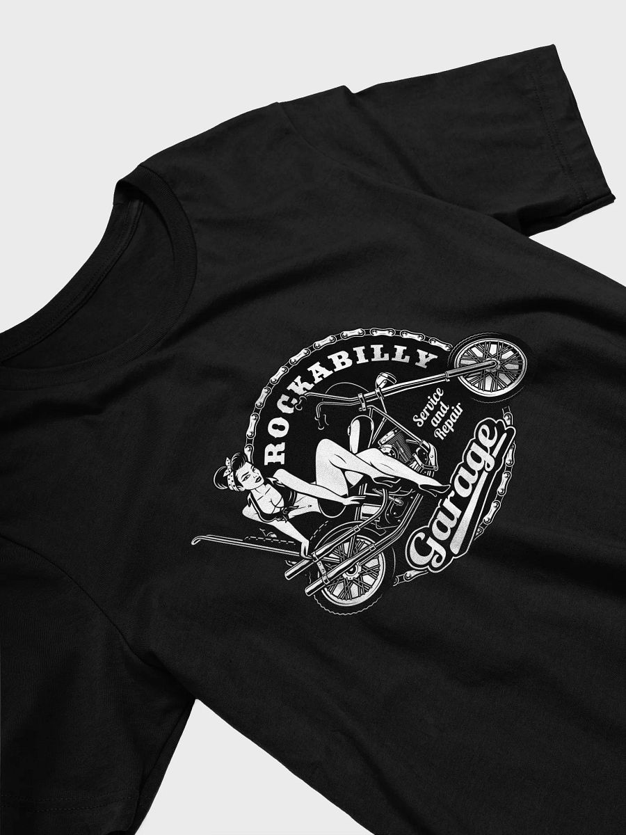 Rockabilly! Animationsaurus Garage Pinup Girl Unisex T-Shirt product image (3)