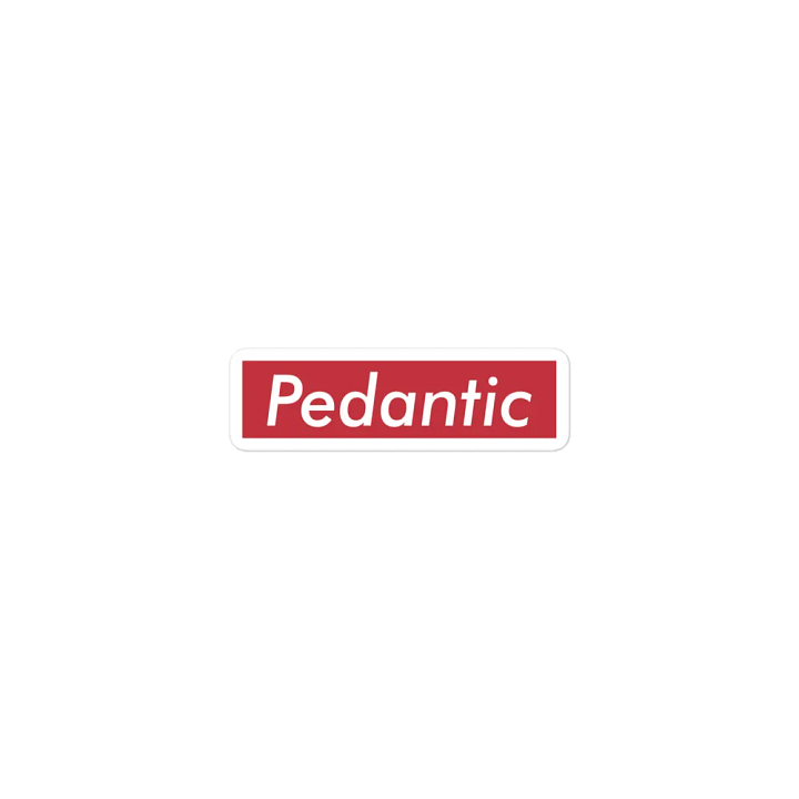 Pedantic Magnet product image (1)