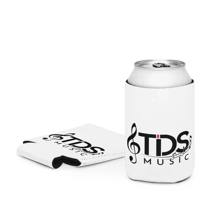 TDS Music White Can Cooler product image (1)