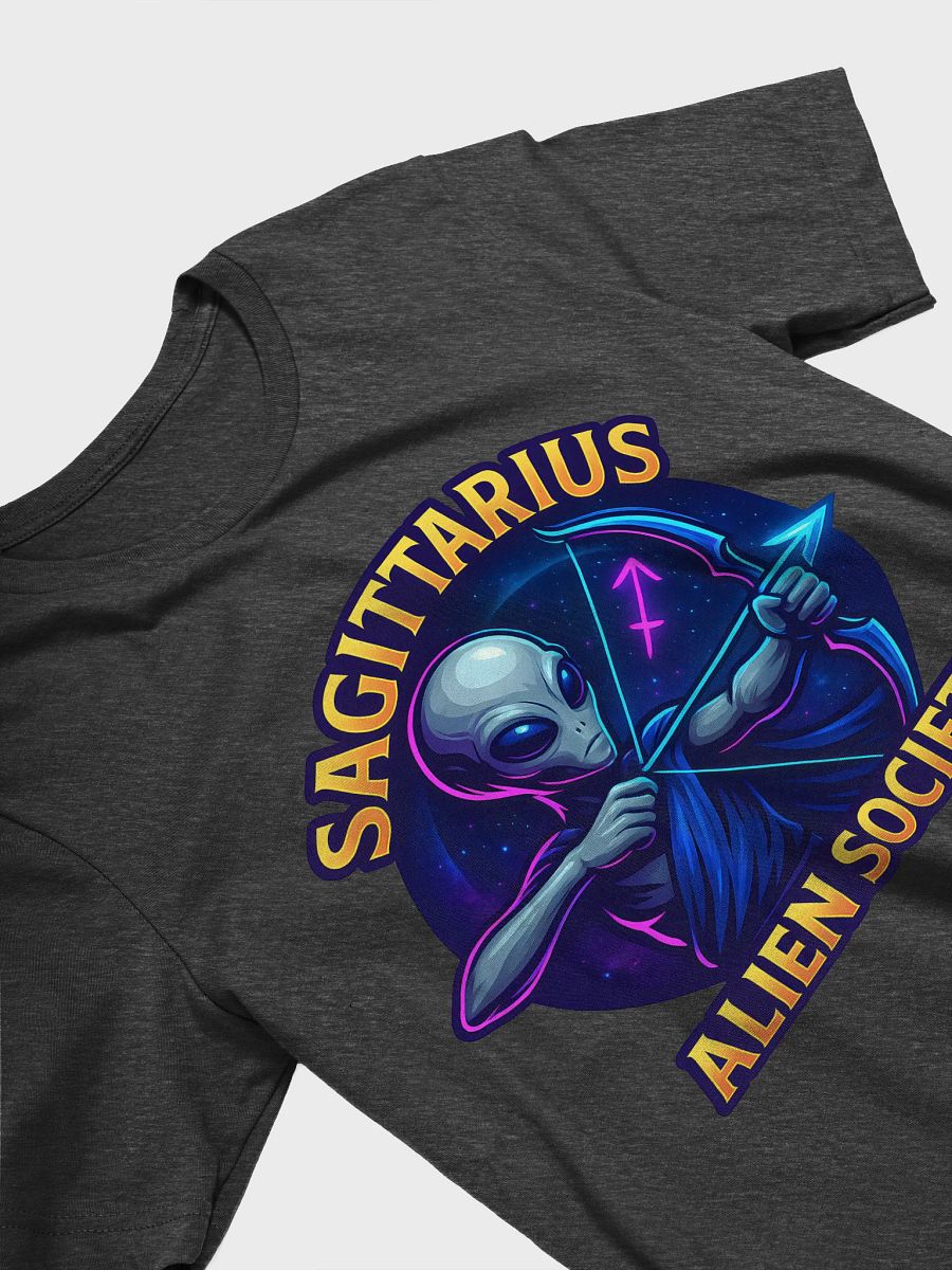 Glowing Sagittarius Alien Society T-Shirt product image (3)