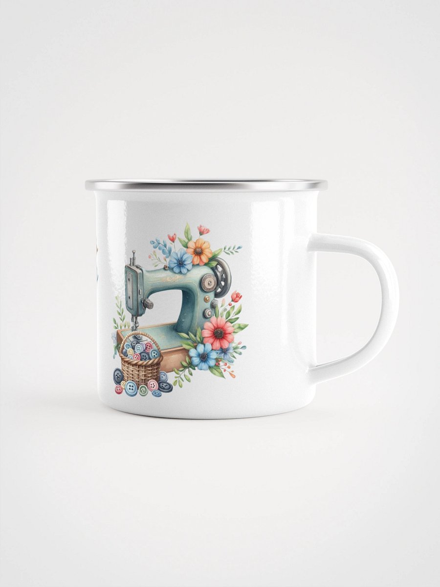 It's Sew Easy Vintage Sewing Machines Enamel Mug product image (1)