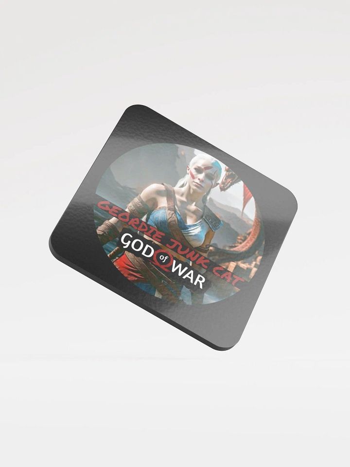 GOD OF WAR FOUR Drink Coaster (3.74″x 3.74″, US and EU SHIPPING) product image (1)