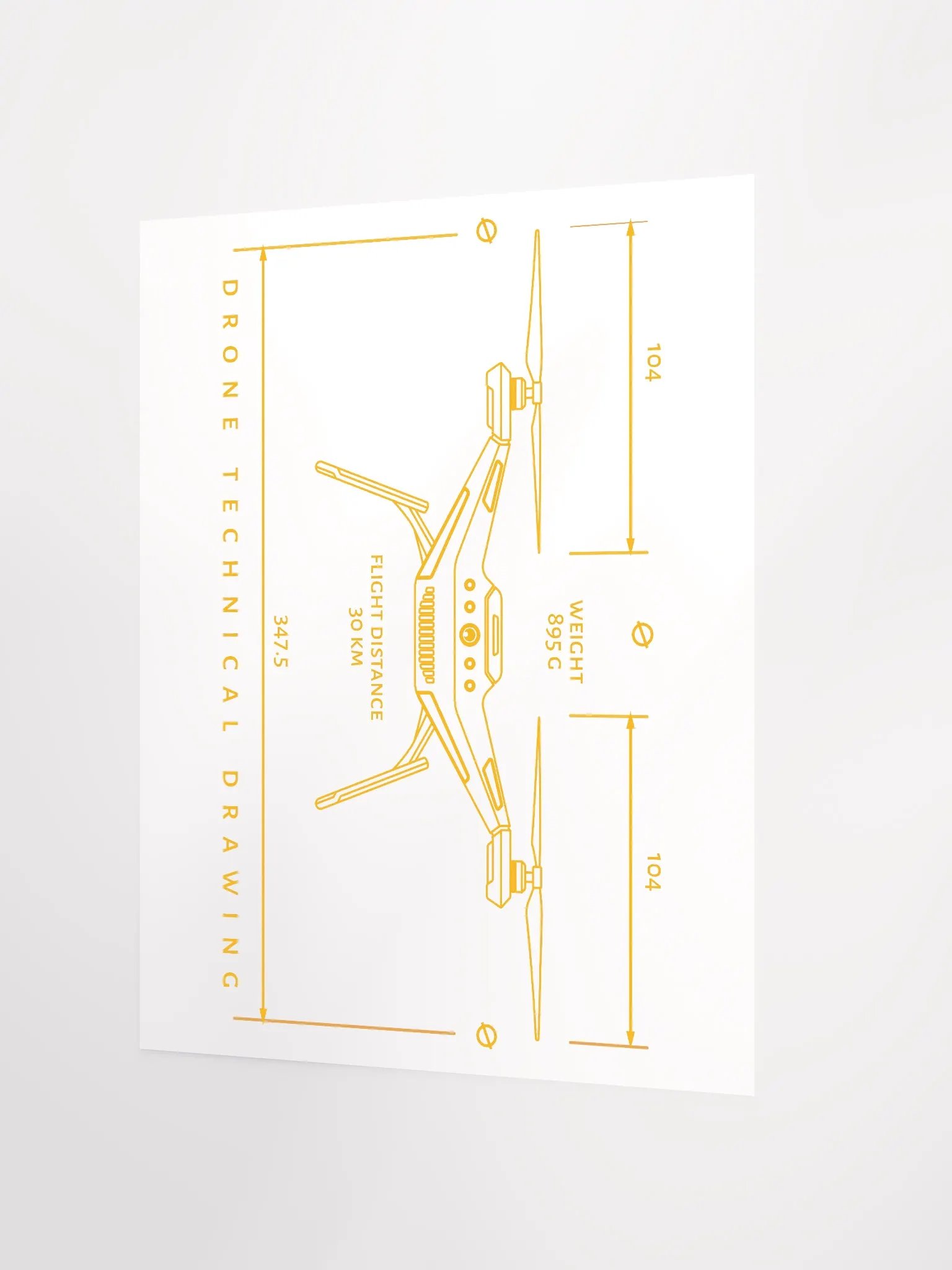Drone - 16x20 Matte Poster product image (2)