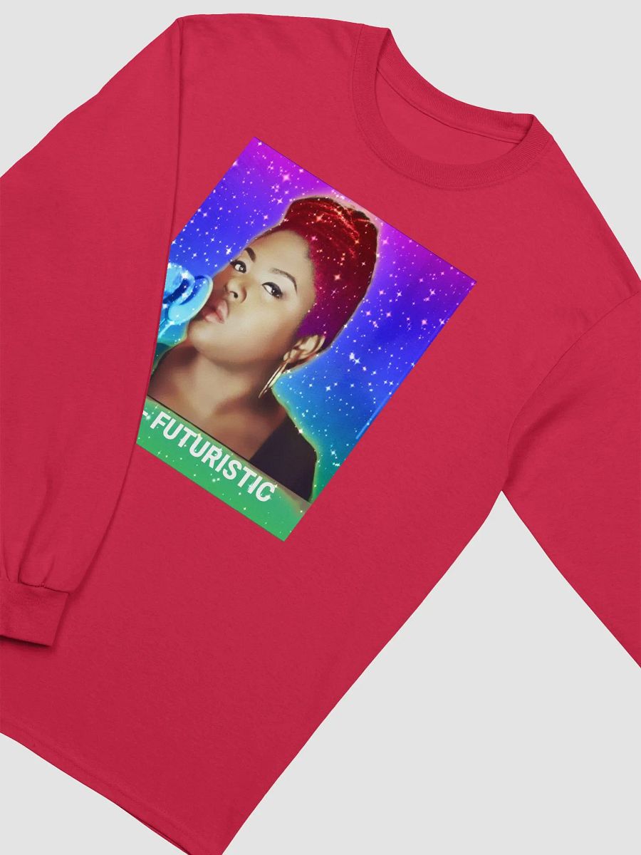 Afro-Futuristic long sleeve red product image (3)