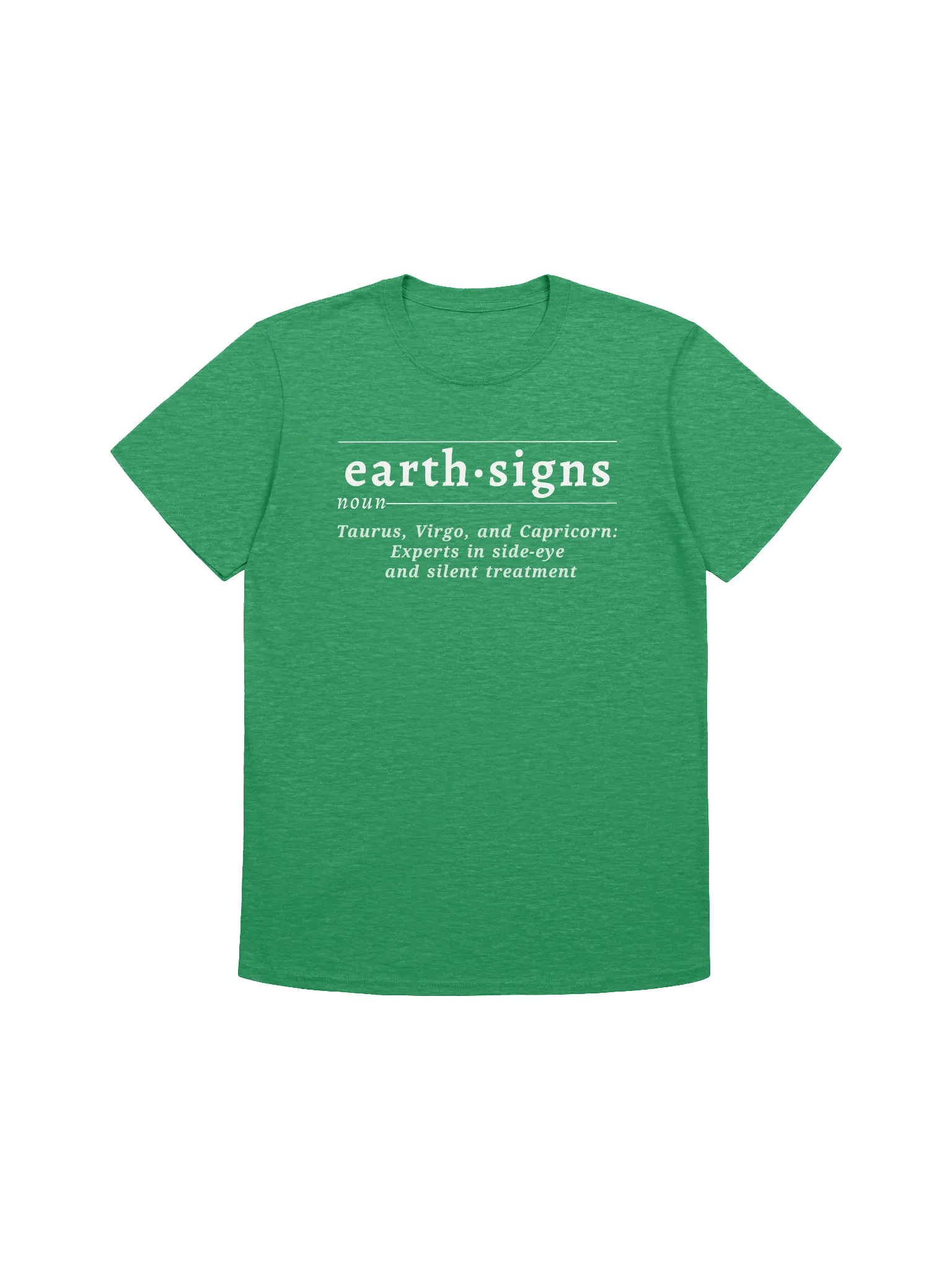 Earth Signs Def Unisex Tee v2 product image (1)