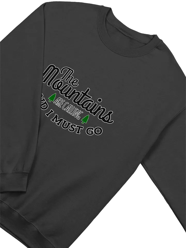Mountain Calling Crewneck Sweatshirt product image (14)