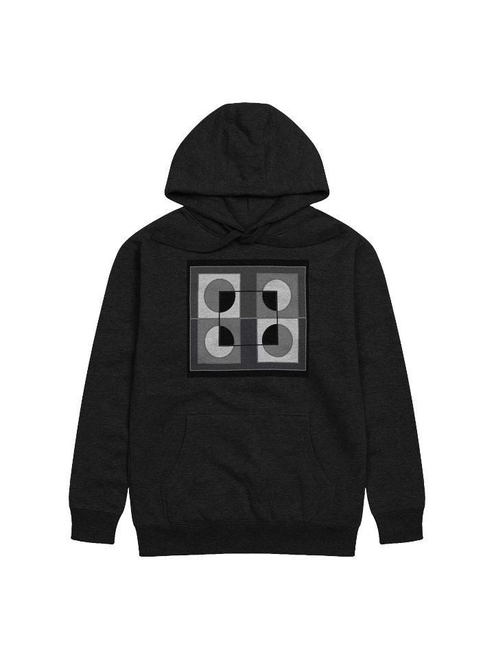 Geometric grey Harmony Premium Hoodie product image (1)