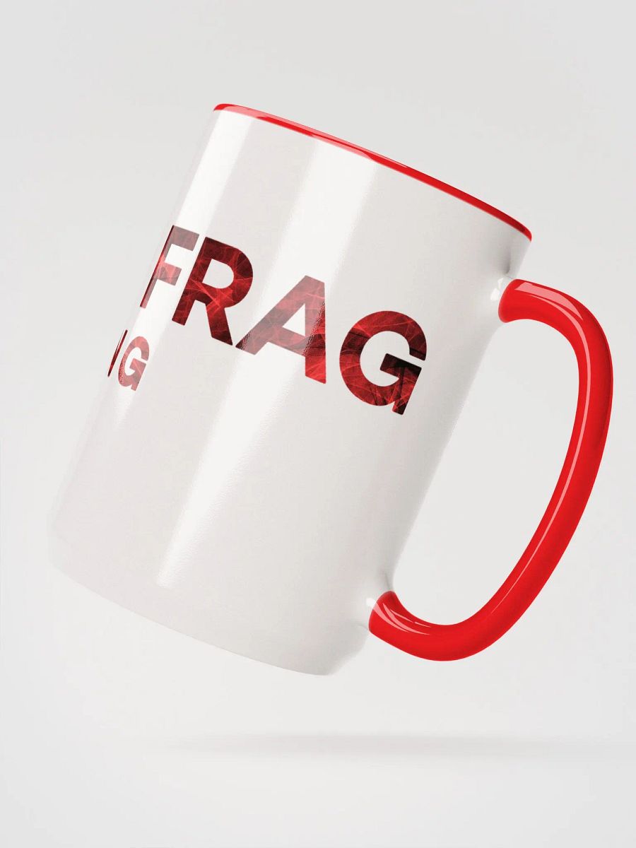 TopFrag™ Red Spiral Ceramic Mug with Color Inside product image (5)