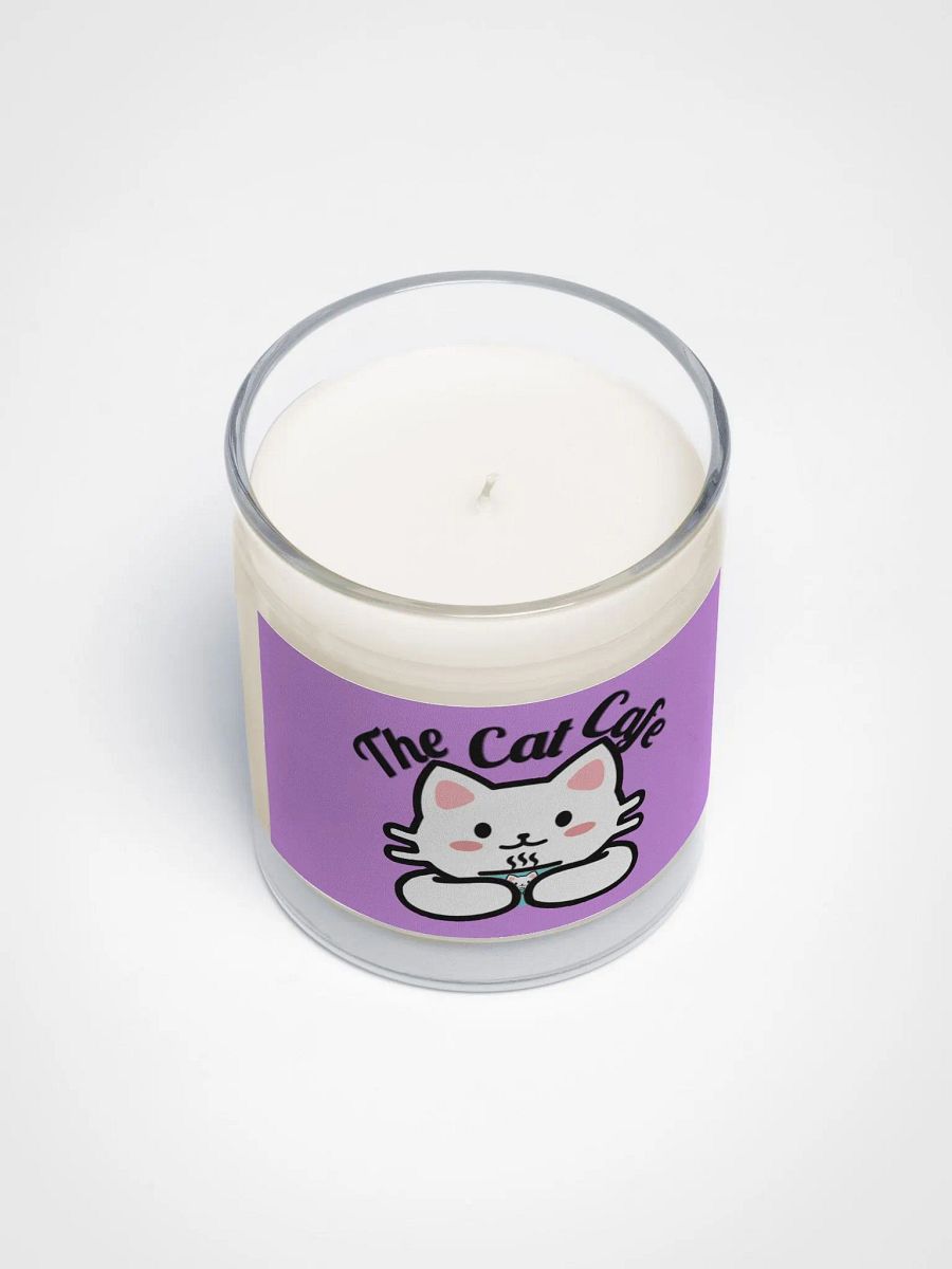 The Cat Cafe Logo Soy Wax Candle product image (3)