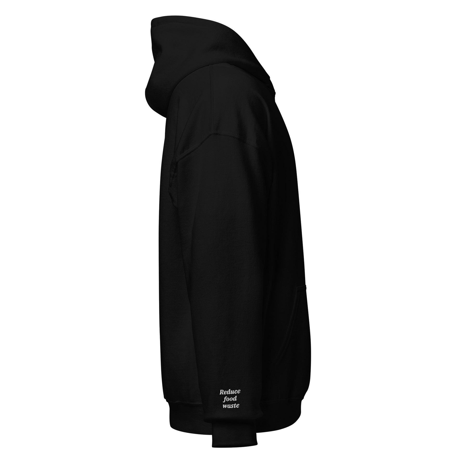 Leftovers Embroidered Hoodie (Black) product image (4)