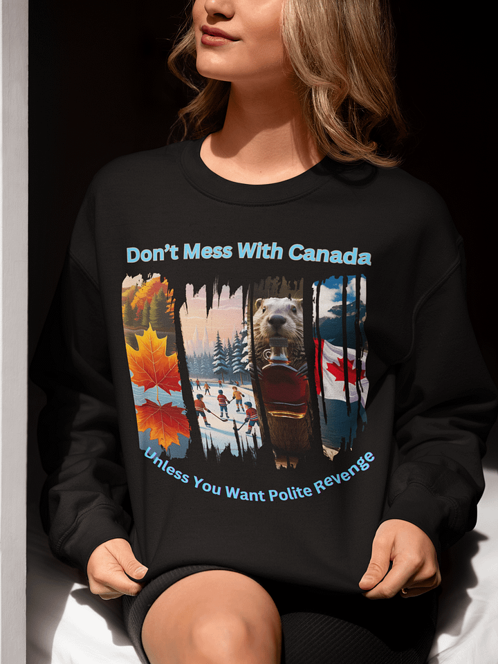 Canadian Collage Premium Sweatshirt product image (1)