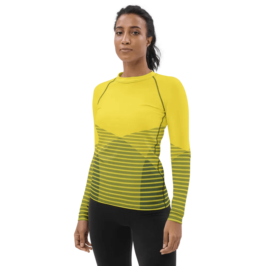 Sunset Mirage Women's Rash Guard product image (3)