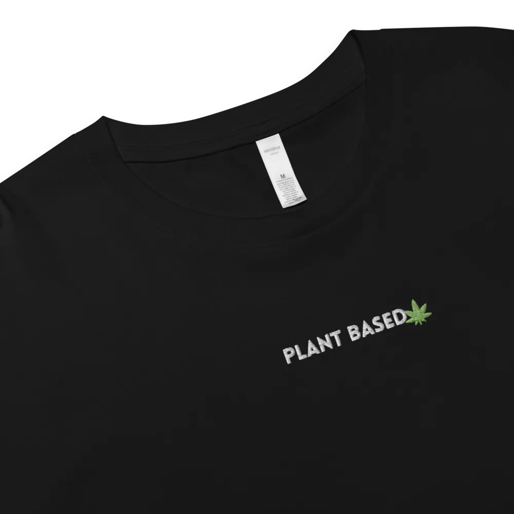 'plant based' crop top product image (9)