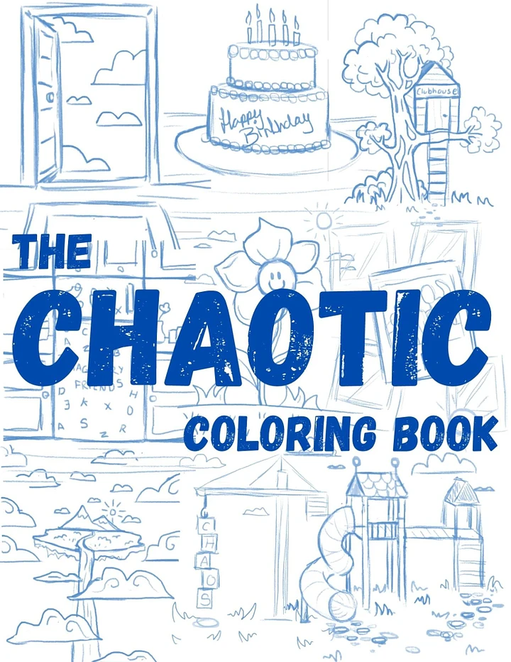 The Chaotic Coloring Book (Digital Download) product image (1)