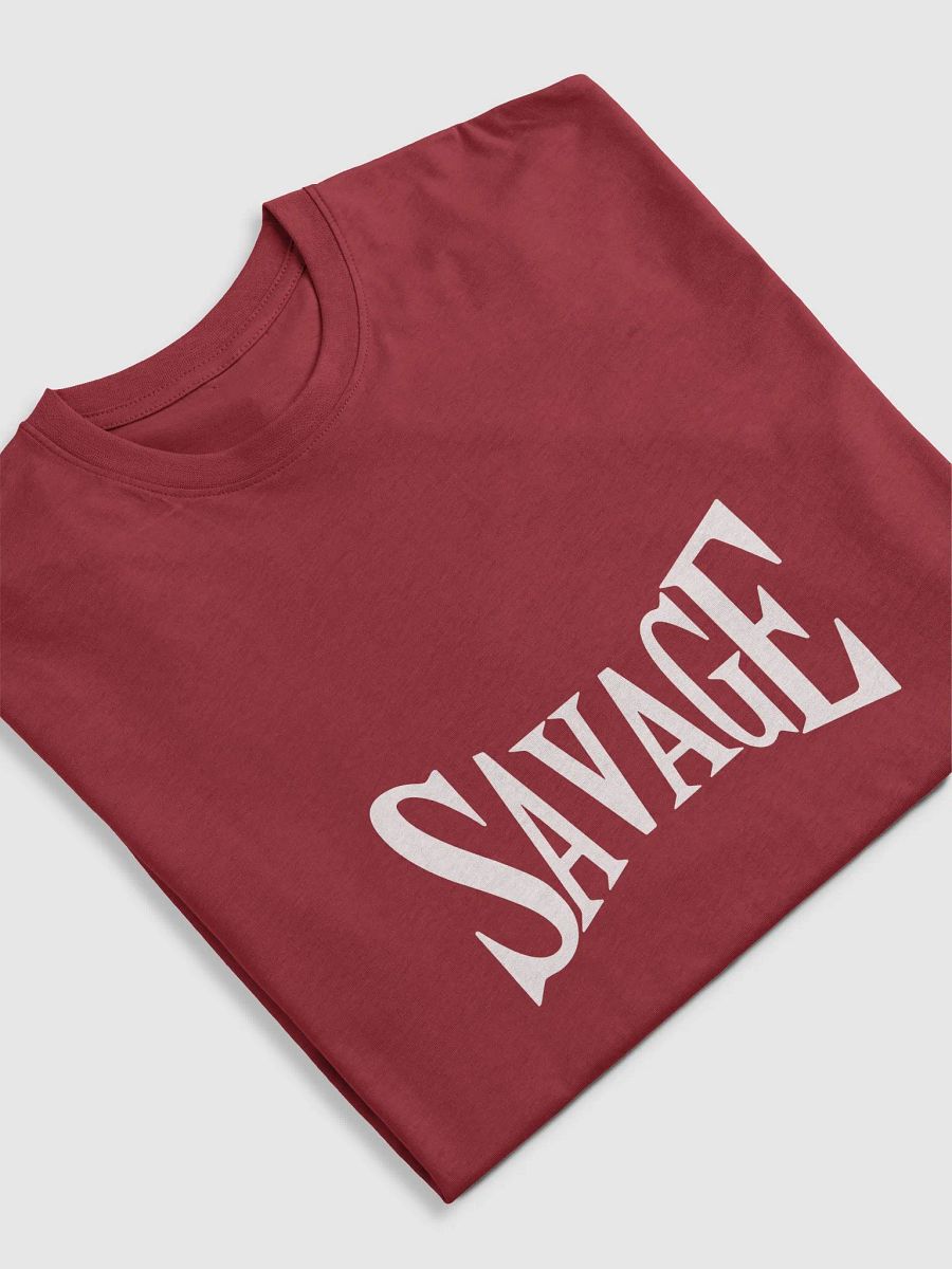 Savage Blocky Text Men's Tee product image (10)