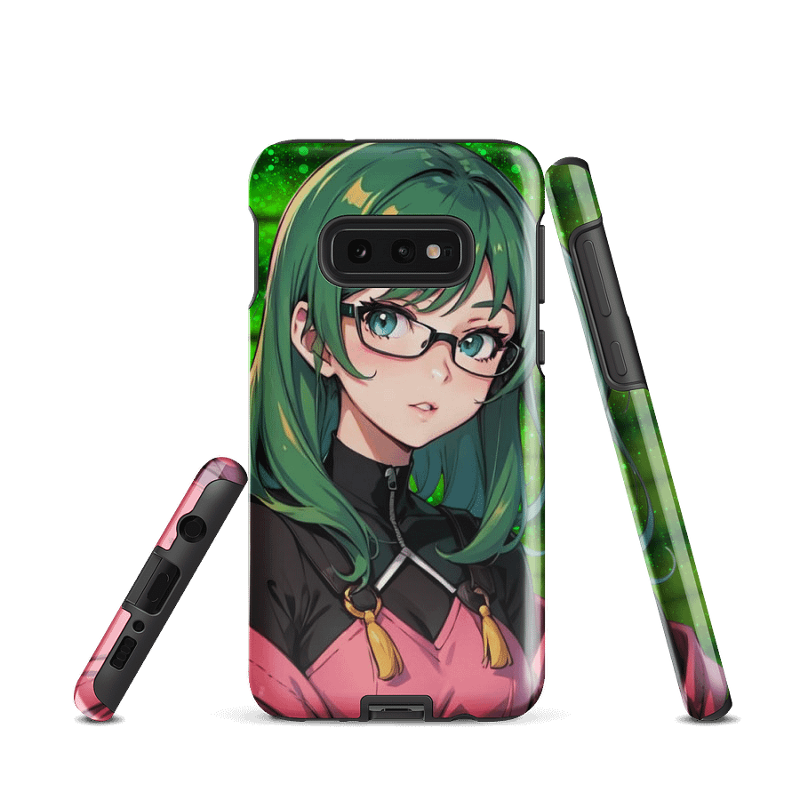 (Green WAIFU) K Case for Samsung product image (1)