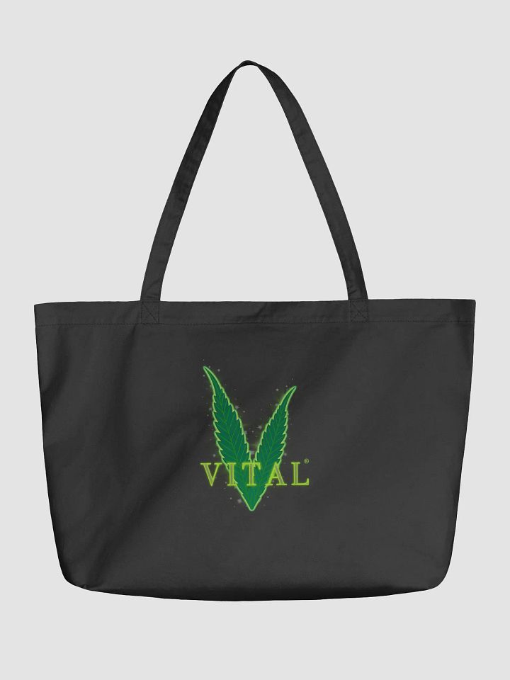 VITAL Streetwear Tote – Neon Leaf Edition product image (1)