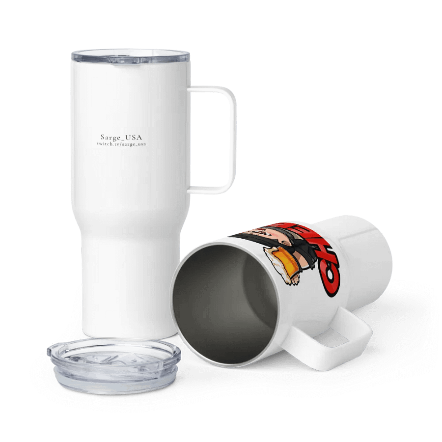 Sarge Cheers Emote Travel Mug product image (6)