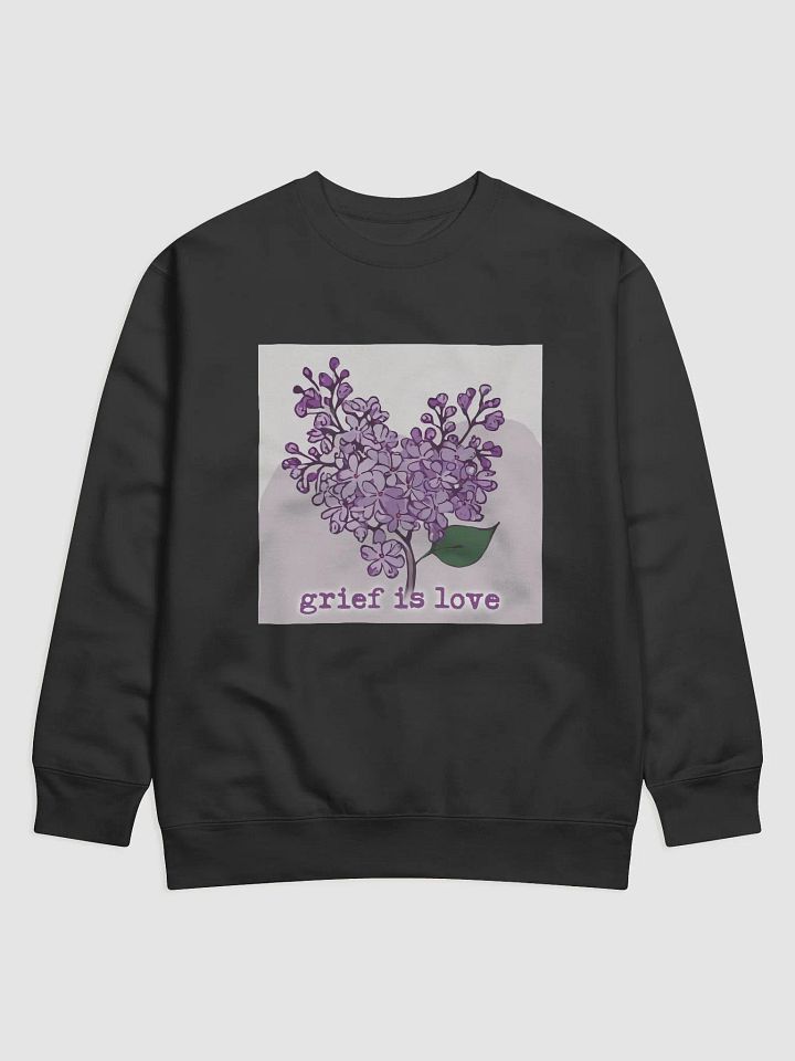 Grief is Love Lilac Sweatshirt product image (6)