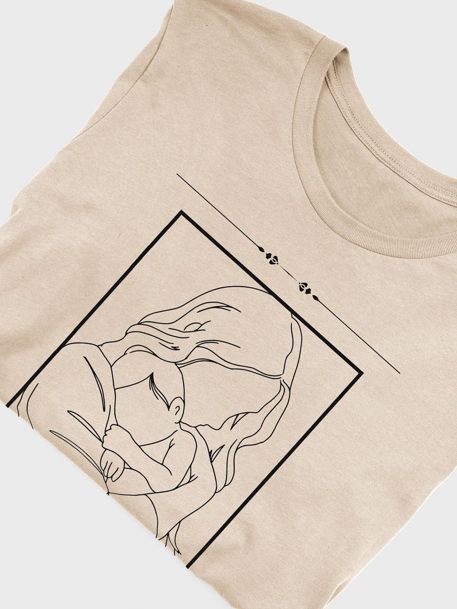 👩‍👧‍👦 “Mama & Me” Black Line Art Tee | Bella+Canvas Unisex Shirt | A Tribute to Motherhood product image (5)