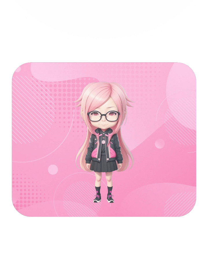 (PINK CHIBI) K Classic Mouse Pad product image (2)