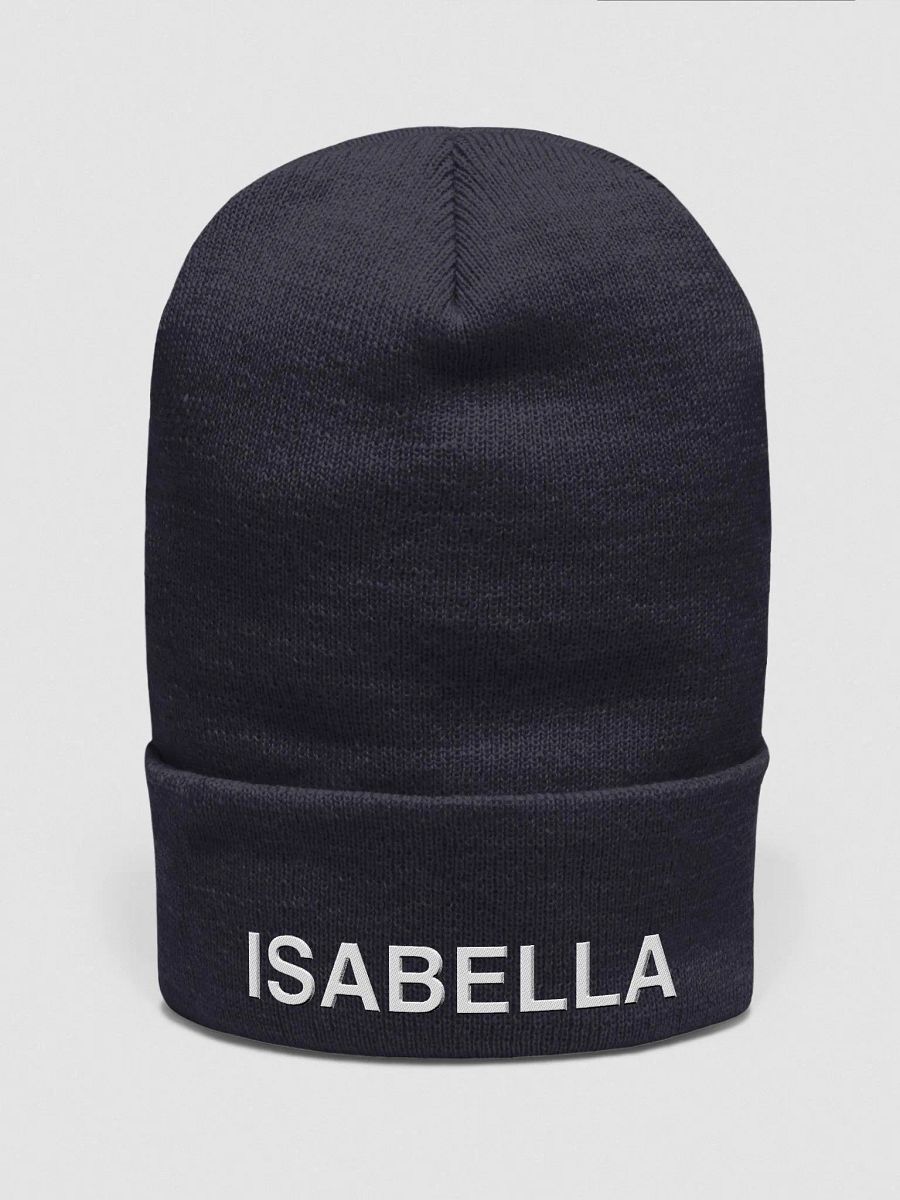 ISABELLA Name Beanie product image (2)