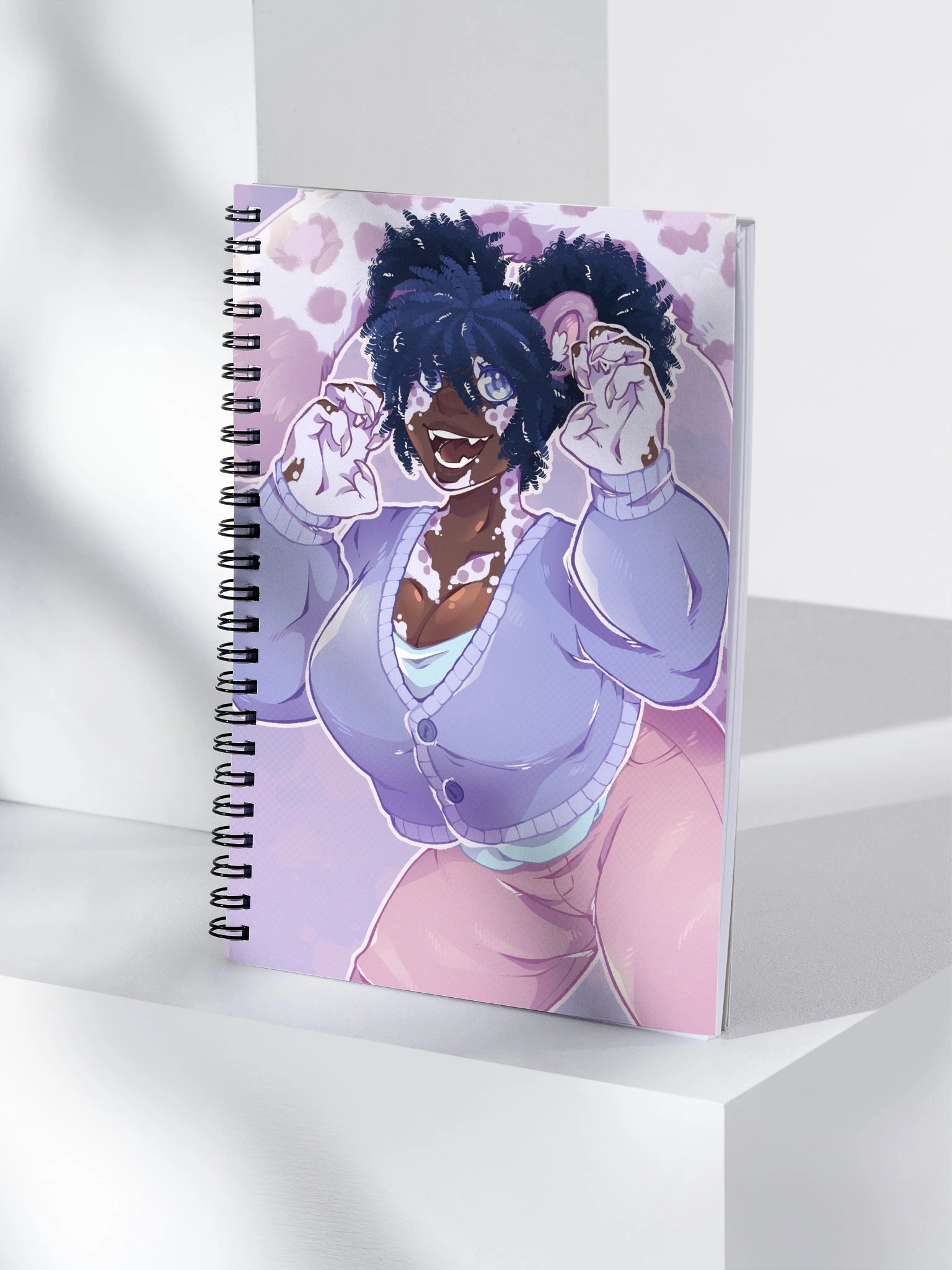 Snow Leopard Girl Notebook product image (4)