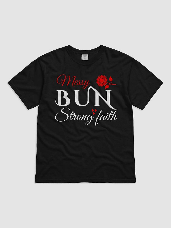 Strong Faith Comfort Colors T-shirt. product image (11)