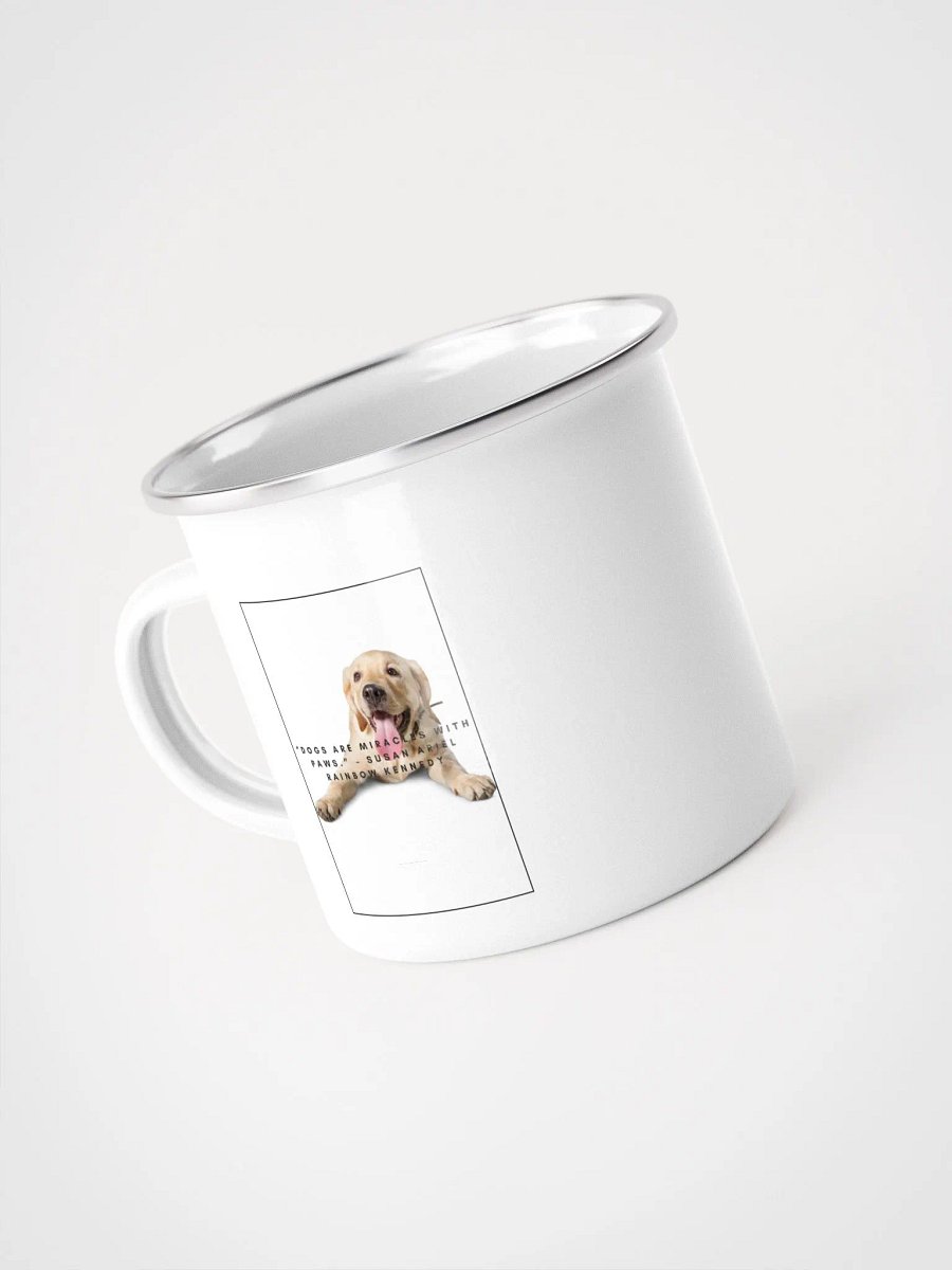 Labrador Retriever Enamel Mug (White) product image (4)