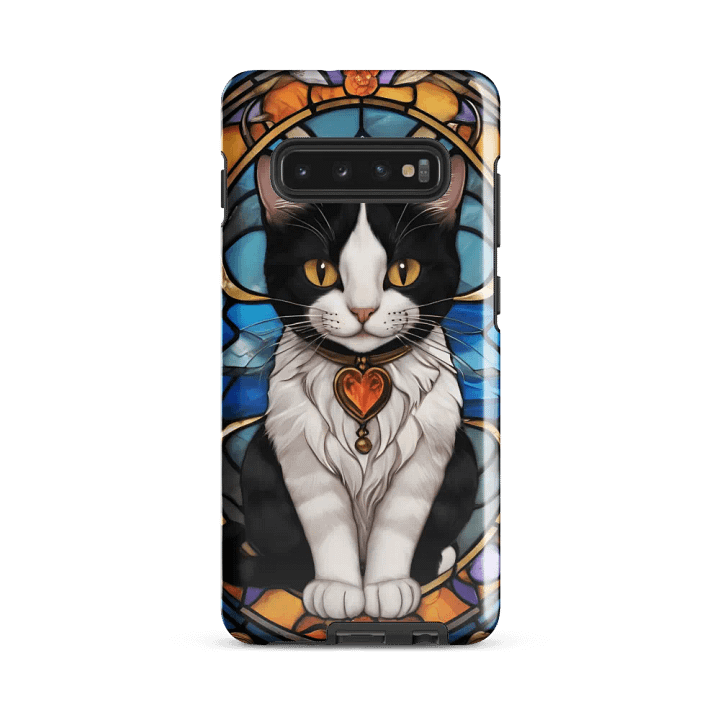 Stained Glass Cat Samsung Galaxy Case product image (47)