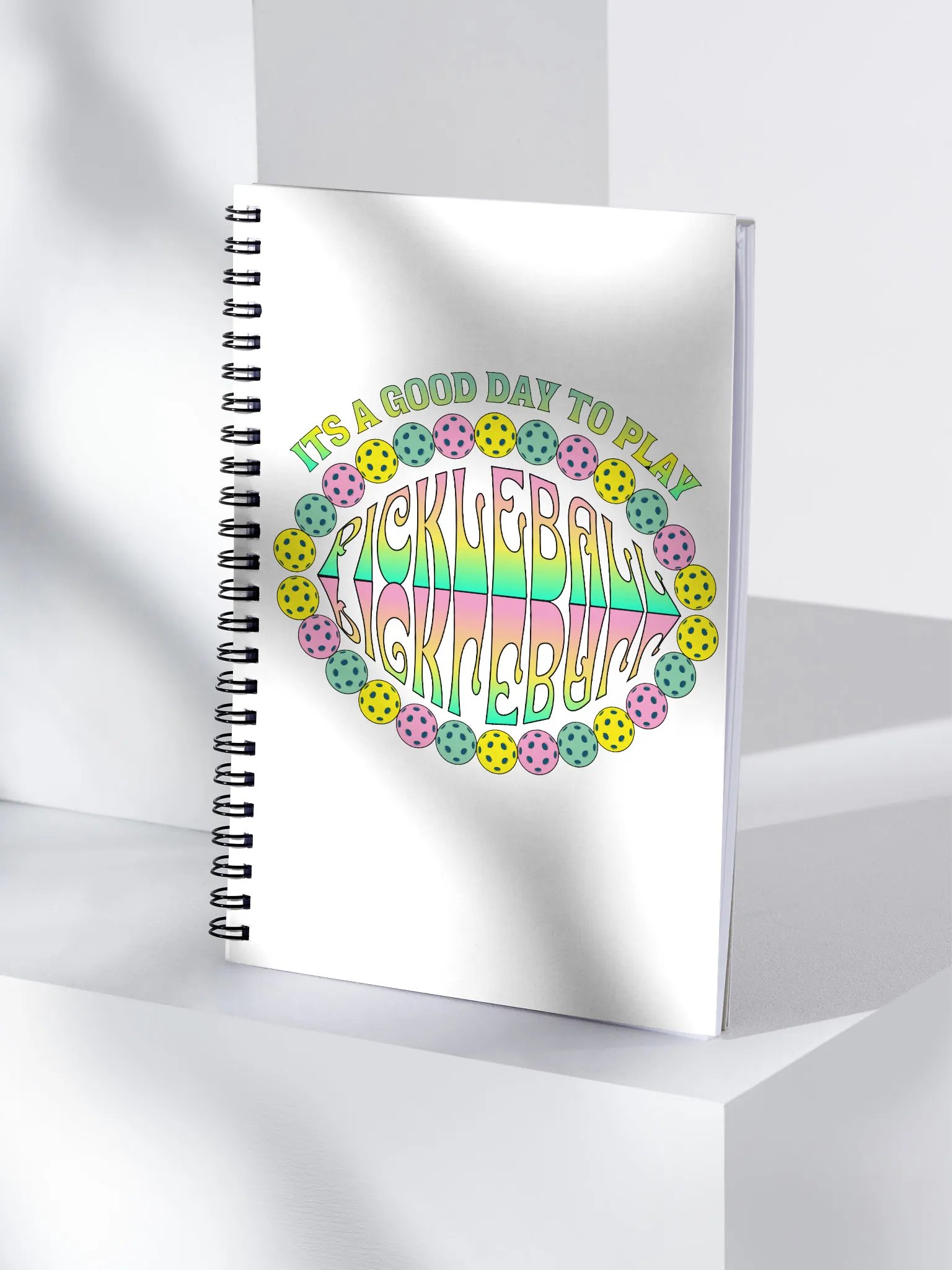 It's A Good Day To Play Pickleball Spiral Notebook product image (3)