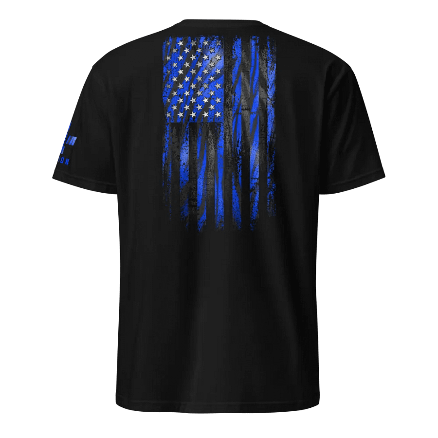 Blue Tiger American Flag product image (1)