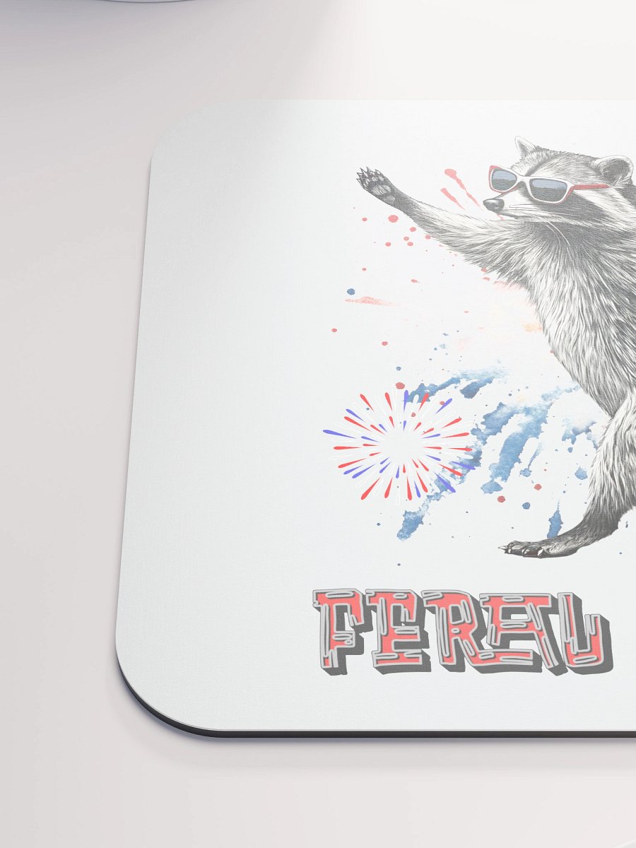 Feral And Free Raccoon Mouse Pad product image (6)