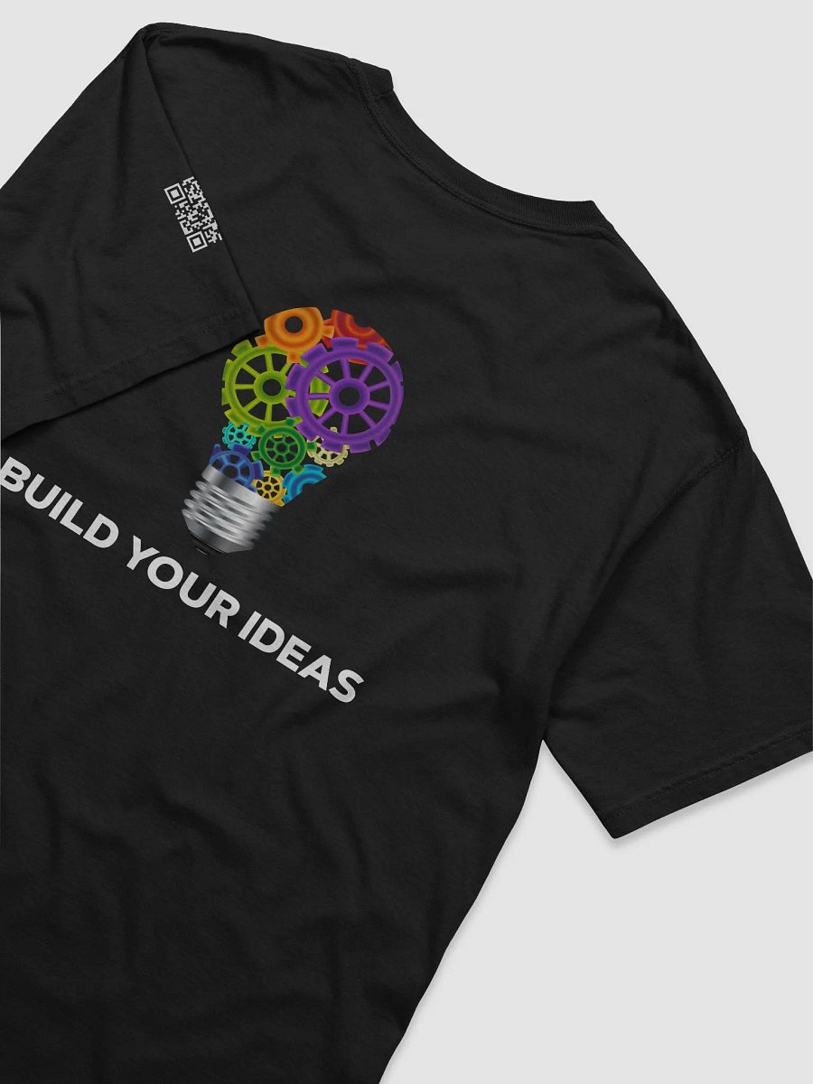 Build Your Ideas T-Shirt Black product image (4)