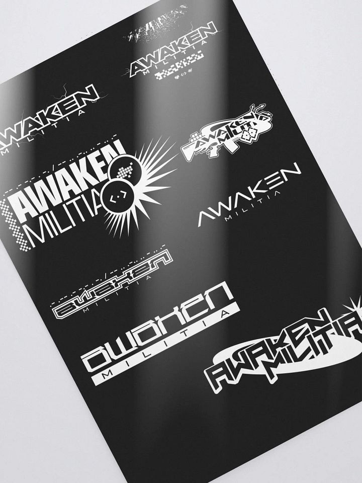 Awaken Sticker Pack - White product image (2)